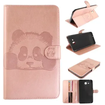 Panda Painting Flip Wallet Stand PU leather case For Samsung Galaxy Tab A6 7.0 T280 T285 7