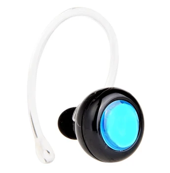 Fashion 1PCS Stereo Audio Bluetooth Earphone Wireless Headset For Cell Phone For iPhone For Samsung For HTC Smallest Models