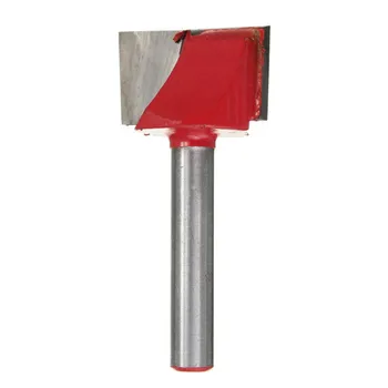 Router Bit Direct Selling Sale Mdf 2 Pcs/lot _ 1/4 Inch Router Cnc V Groove Bottom Cleaning Bit 6mmx22mm Milling Cutter