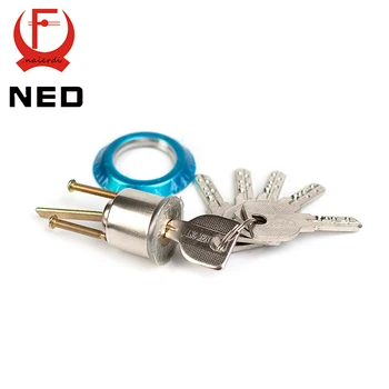 NED-9331 Exterior Door Locks Security Anti-theft Lock Multiple Insurance Lock Iron Gate Door Lock For Furniture Hardware