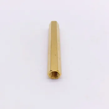 M6 Spacer Female Brass Nuts Hex PCB Standoff Threaded Pillar