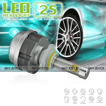 All in one!2X 30W 3600LM Gen 2S LED Car Headlight 9005 HB3 cree chip ETI Chips 12-24V Car Headlight LED Headlight conversion Kit