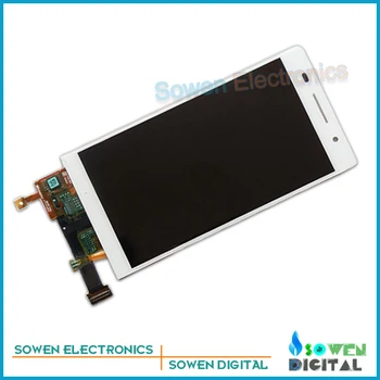 For Huawei Ascend P6 P6-U06 C00 LCD display Screen with Touch Screen digitizer assembly full sets , black or white , quality