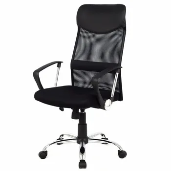 Modern Ergonomic Mesh High Back Executive Computer Desk Task Office Chair Black CB10051