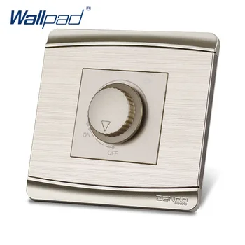 2017 China Manufacturer Wallpad Luxury Push Button Wall Light Switch Dimmer
