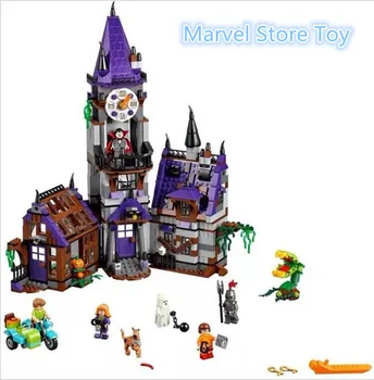 Bela 10432 Scooby Doo Mysterious Ghost House figures Building Block figure Toys K473