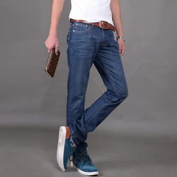2016 Brand men jeans New Fashion Top quality High Grade Slim Straight jeans Retro biker jeans pp men