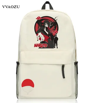 Hot Cartoon Schoolbag Backpacks for Teenagers Anime NARUTO Hatake Kakashi Uchiha  Sasuke Uzumaki Naruto Oxford Shoulders Bag