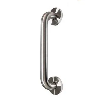 Stainless steel 304 material tube door pull handle hole to hole size 200 mm for wood door KF199