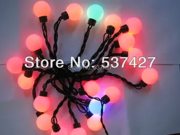4W Christmas Light Tree Decoration, Modeling String Light Super Big Ball AC110~220V Input, 20Pcs LED 5 Meter a Set