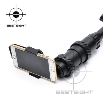 43MM-45MM Aluminium Alloy Cell Phone Scope Mount With Fully Multi-green Coated Optics