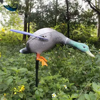 Xilei 2016 Outdoor Hunting Remote Conrol 6V Pe Decoys Duck Decoys For Sell With Magnet Spinning Wings