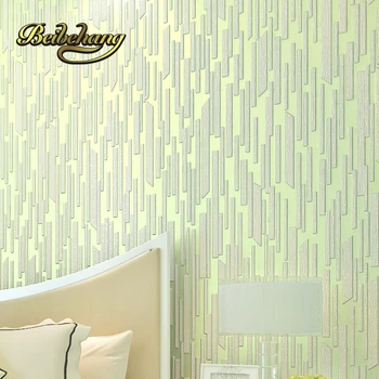 Beibehang 3D three-dimensional vertical stripes bedroom minimalist living room non-woven wallpaper TV backdrop,papel de parede