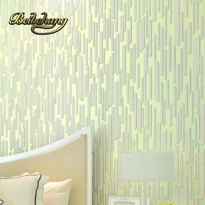 Beibehang 3D three-dimensional vertical stripes bedroom minimalist living room non-woven wallpaper TV backdrop,papel de parede