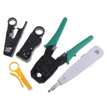 11 in 1 Flat Screwdriver Pliers Crimping Tool Set Professional Maintenance Repair Computer Network Tool Kit With Resell Case
