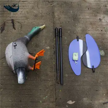 New Upgrade Dc 6V Remote Control Plastic Duck Hunting Decoys Duck Decoy