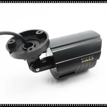 HKES 8pcs/lot HD Camera Black Color CMOS 3000TVL 24IR LEDs Night Vision Waterproof Camera Outdoor CCTV SONY IMX323