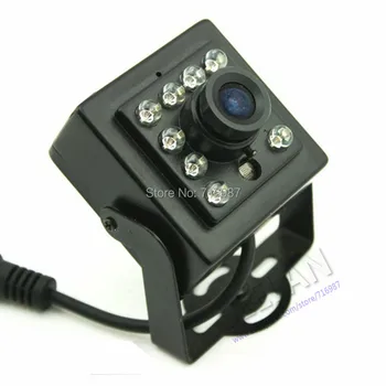 CCD 700TVL Mini IR camera 1/3'' sony ccd Security CCTV IR-CUT Mini IR cameray with 10Pcs IR 940nm infrared 0.1LU night vision