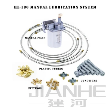 HL-180 Small Manual Lubrication pump (Oil Pump) Bridgeport Lubricator