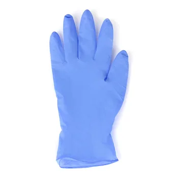 Disposable nitrile Working gloves click butyronitrile extra strong medical blue nitrile Safety gloves latex guantes de trabajo