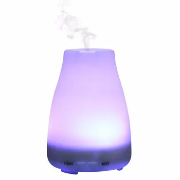 Humidifier Mist Maker Ultrasonic Humidifier LED Light 7 Color Change Dry Protect Ultrasonic Essential Oil Aroma Diffuser