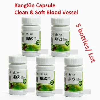 5 Bottles KangXin clean soft blood vessel reduce high Blood pressure hypertension clean blood vessel low blood pressure