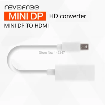 Revofree MINI display port to HDMI cable Apple laptop lightning interface and DP to HDMI adapter TV or projection etc devices