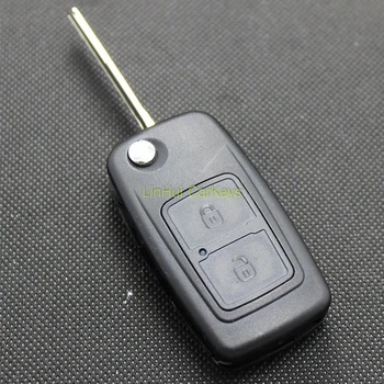 LinHui for CHERY A5 FULWIN TIGGO E5 A1 COWIN EASTER Car Key Case 3 Buttons Uncut Cooper Blade Modified Remote Key ABS Shell 1Pc