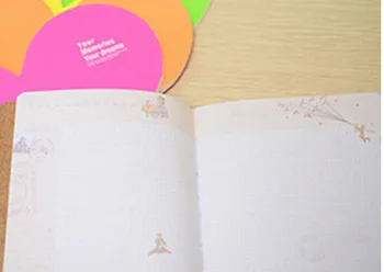 W- 12.5*16cm little prince 6 colors notebook(1piece)