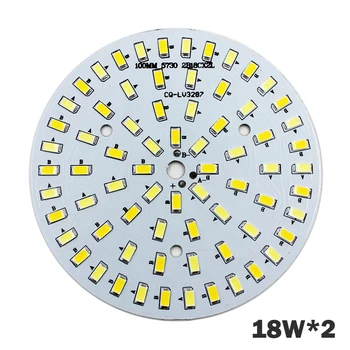 Warm/Cold White two color in one PCB 3W 5W 7W 9W 12W 15W 18W 5630/ 5730 SMD Light Board Led Lamp Panel For Ceiling PCB With LED