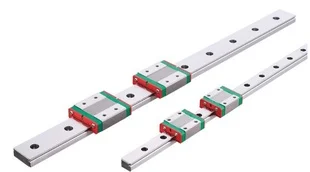 2PCS 12mm linear guide MGN12 L 700mm linear rail with 4pcs MGN12H linear carriages block for CNC DIY and 3D printer XYZ cnc