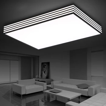 Led living room ceiling lamp modern bedroom acrylic kitchen lights lampara de techo deckenleuchten ceiling lighting luminaria