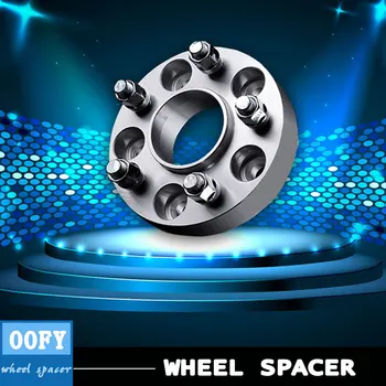 1 pair/ Car aluminum Wheel Spacer Adapter hub flange 5-114.3 20mm for  Hyundai I30 I35 I40 IX20 IX35 IX55