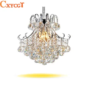 Luxury 3 light Crystal Chandelier Living Room Lamp lustres de cristal indoor Lights Crystal Pendants