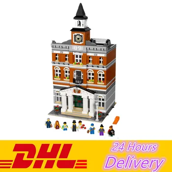 LEPIN 15003 2859Pcs The Town Hall Model Building Blocks Bricks kits Toys for children Gifts Compatible 10224