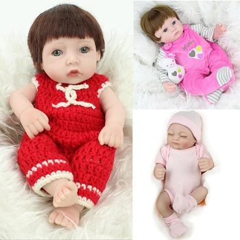 Handmade Lifelike Reborn Newborn Baby Silicone Realistic Reborn Dolls Babys