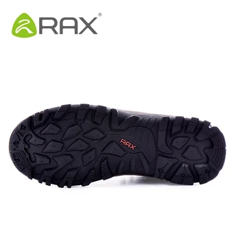 Rax Surface Waterproof Genuine Leather Hiking Shoes Men Women Outdoor Breathable Mountaineering Climbing Walking Trekking Shoes