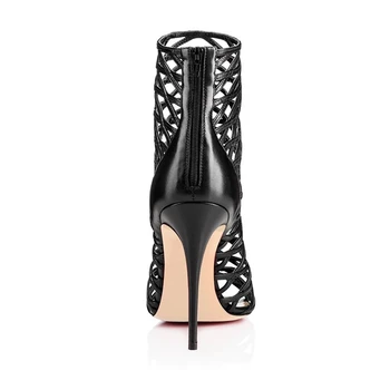 Fashion Star Supermode Sexy Stiletto Gladiator Cut-outs High Heels Sandals Women's Slimmer Heel Party Shoes Size 35-46 B016