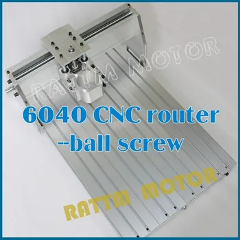 US/UK/DE/AU Delivery! 6040 CNC router Frame milling machine mechanical kit ball screw