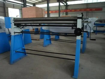 1250*2mm metal sheet manual operation slip roll machine rolling machinery tools
