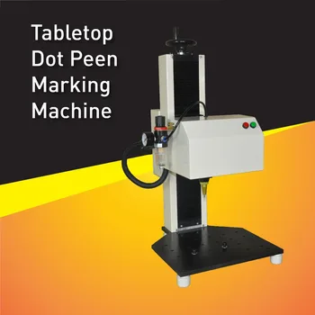 Industrial High Accuracy Data Tags Pneumatic Marking Machine for Metal Plate engraving and create permanent marks