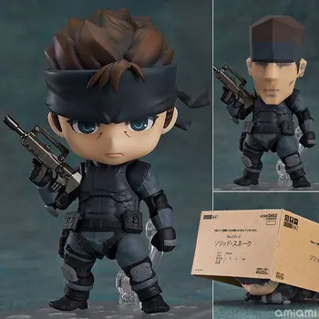 METAL GEAR SOLID 2: SONS OF LIBERTY 447 Solid Snake PVC Action Figure Collectible Model Kids Toys Doll 10cm ACAF090