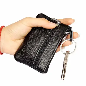 Women Leather Key Case Wallet Coin Purse Clutch Wallet Card Holder ashion Key case wallet key holder Lucky