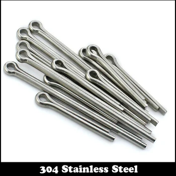 10pcs M5 M5*50 5x50 304 Stainless Steel DIN94 Metric U Type Hardware Hairpin Split Cotter Pin