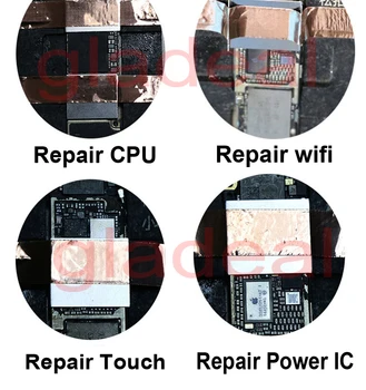 Motherboard Repairing Cover To Protect CPU Chip IC For iPhone BGA Hot Air Gun Soldering Station Welding Repair