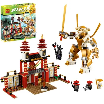 2017 Ninjago Temple of Airjitzu Ninjago 577pcs Blocks Set Compatible with Lepin echnic Building Blocks Bricks Toys for Children