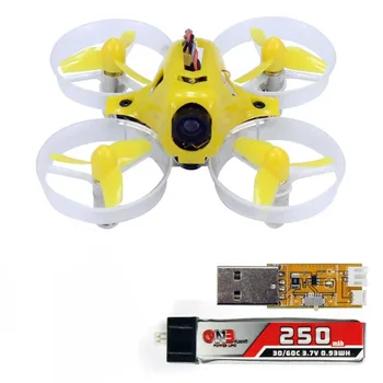Tiny6 PNP No TX Mini Pocket Drone RC KingKong Quadcopter 800TVL Camera No Receiver FPV Racing Drone Yellow +FS F20007