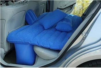 Durable Thicken PVC Car Travel Inflatable bed Automotive air mattress Camping Mat with Air Pump
