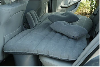 Durable Thicken PVC Car Travel Inflatable bed Automotive air mattress Camping Mat with Air Pump