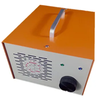 Ozone generator sterilizer, Portable Home Ozone purifier, 7g per hour ozonizer Air purifying device With Timer Black & orange
